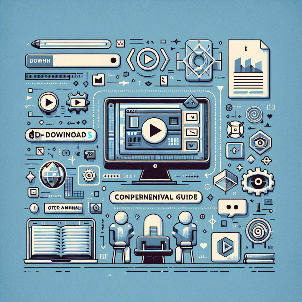 "Imagem ilustrativa do guia completo para baixar vídeos do YouTube em 2024, mostrando etapas simples e eficazes em um dispositivo digital."