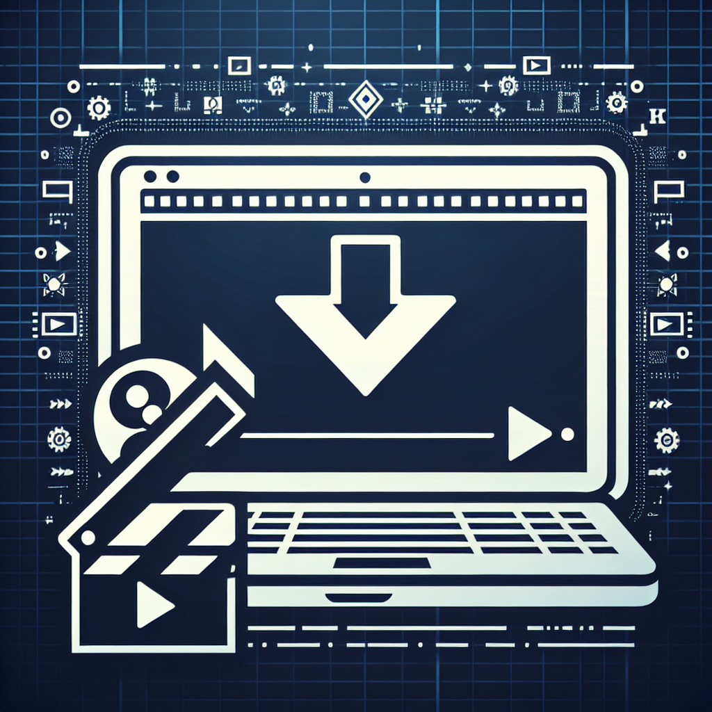 "Pessoa utilizando um computador para baixar vídeos do YouTube com um software simples, ilustrando dicas do guia completo e fácil."